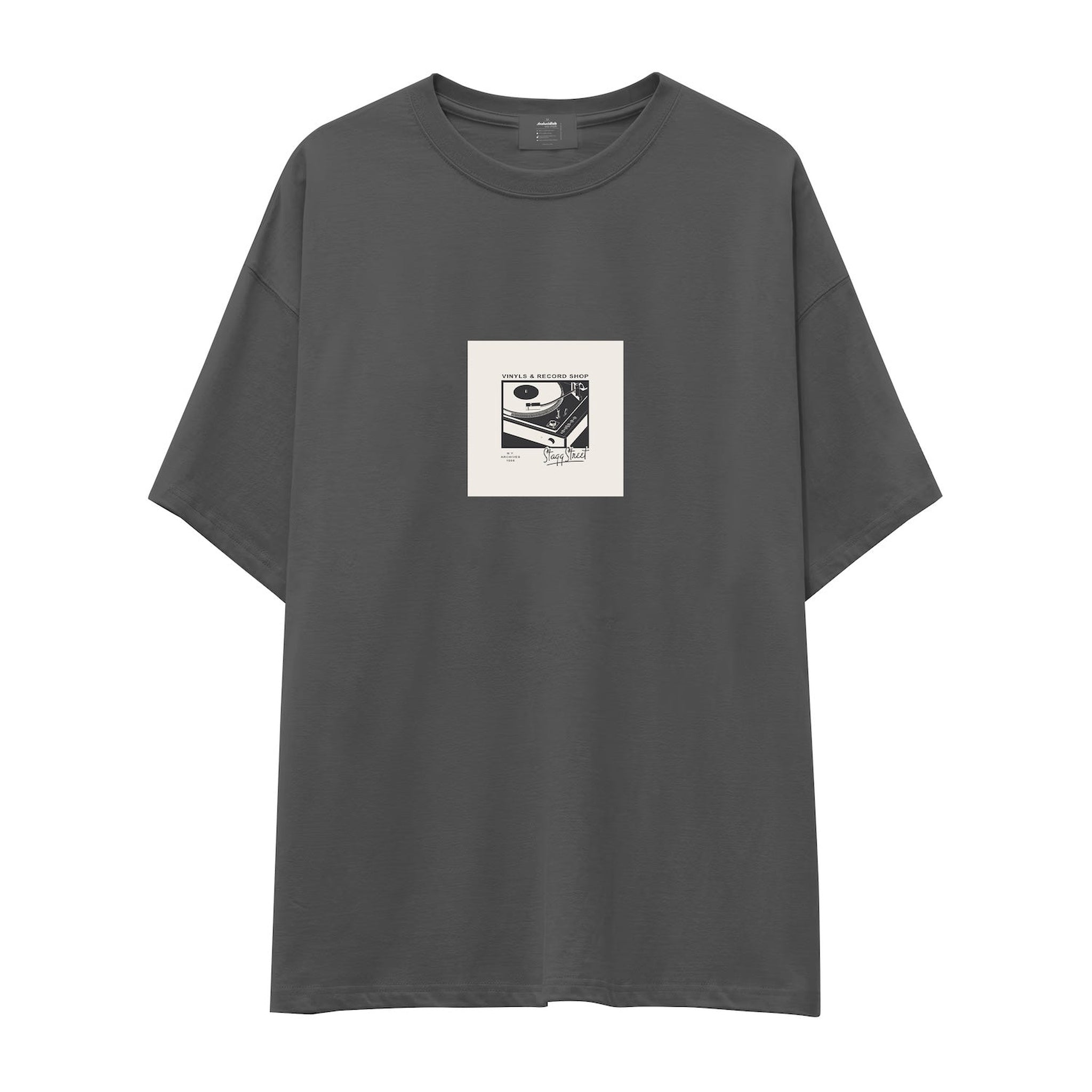 Vinyl Dreams Oversize Tişört