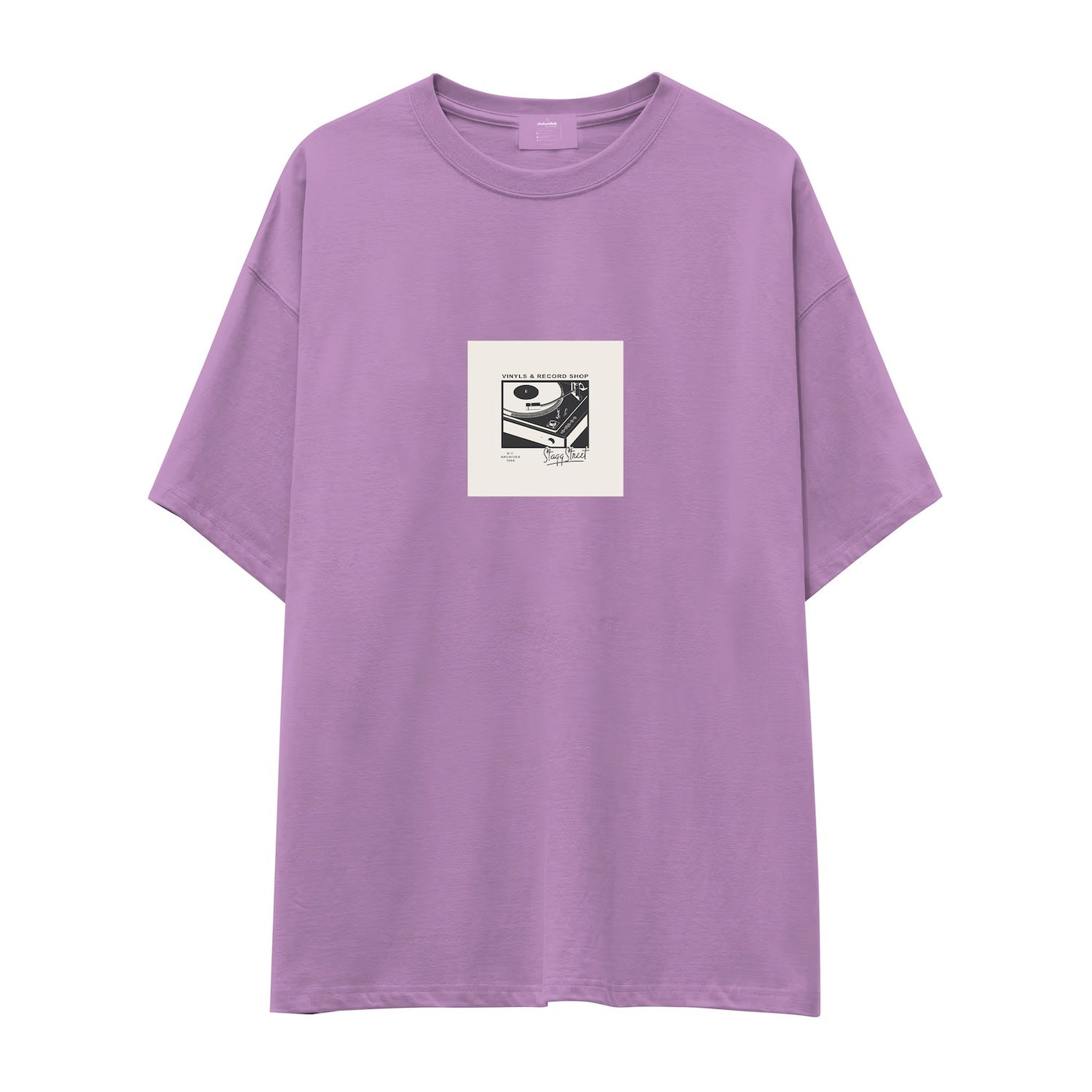 Vinyl Dreams Oversize Tişört