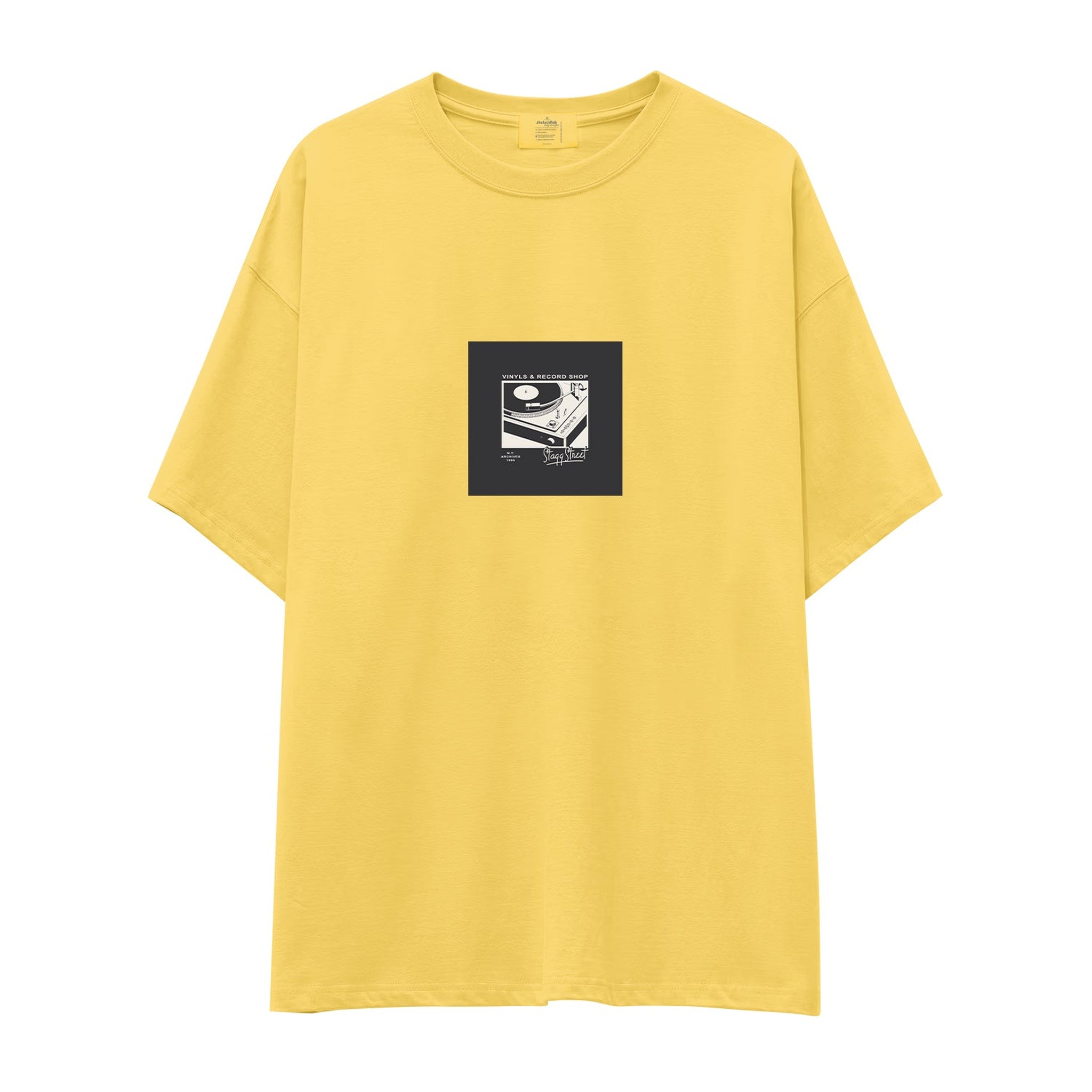 Vinyl Dreams Oversize Tişört