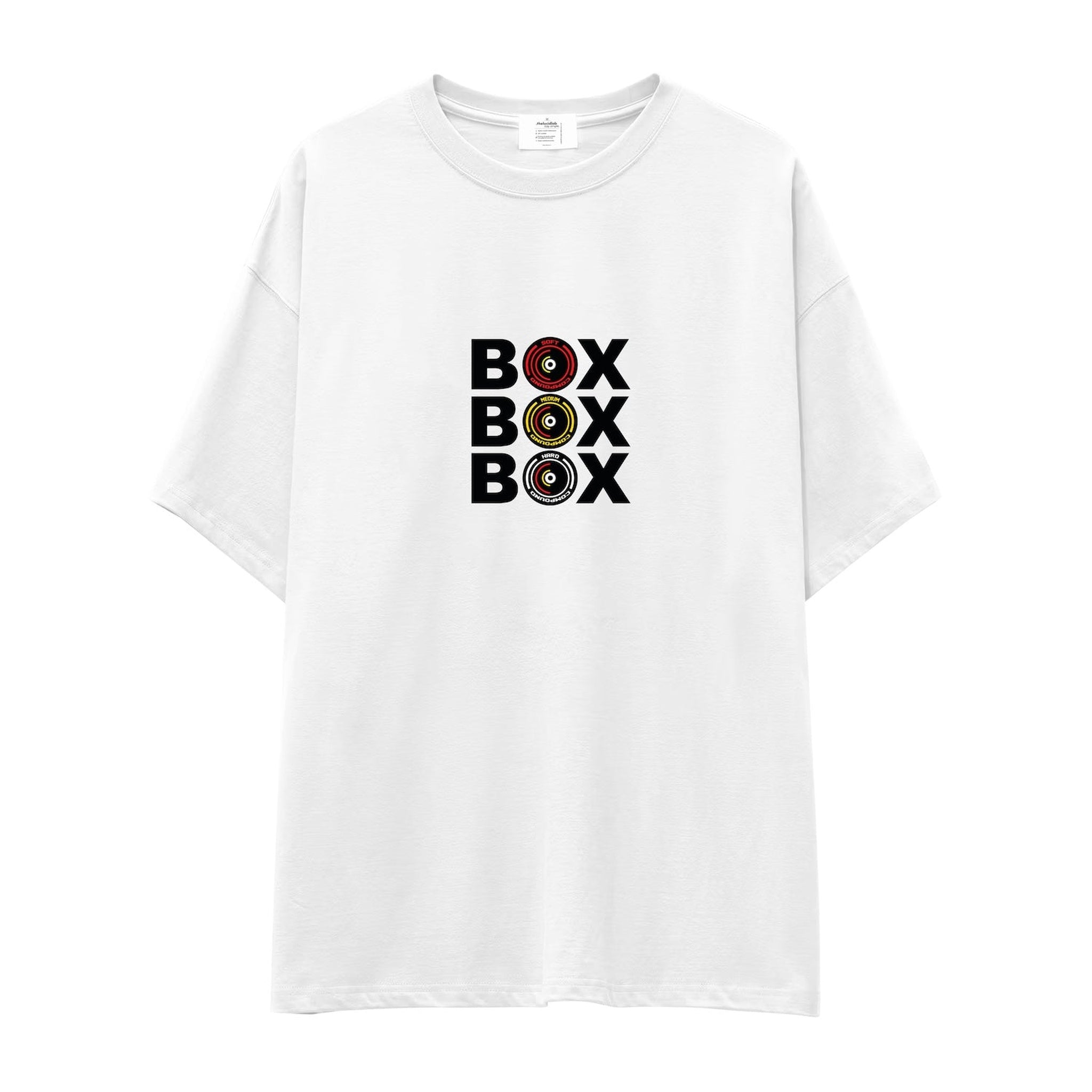 Box Box Box Oversize Tişört