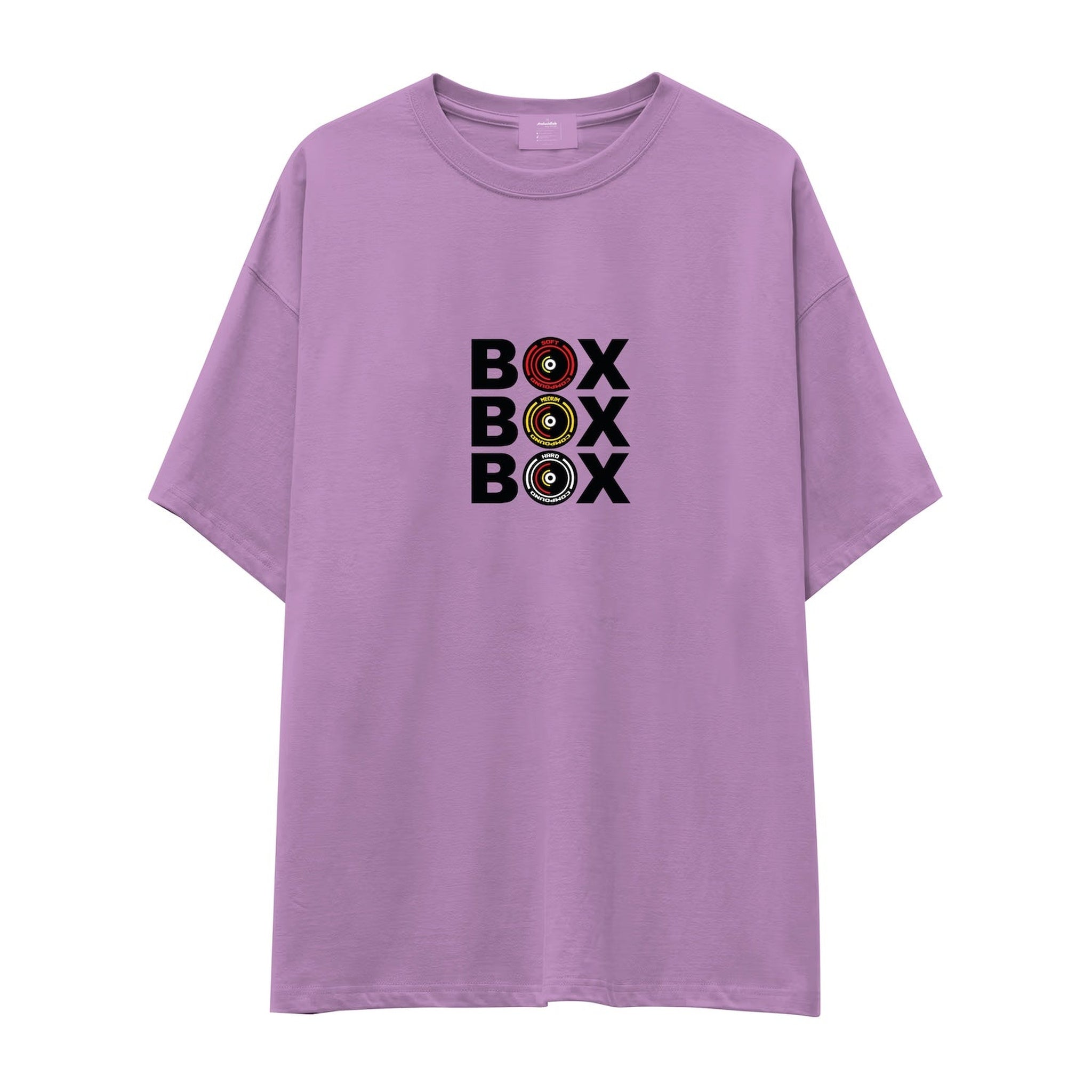 Box Box Box Oversize Tişört