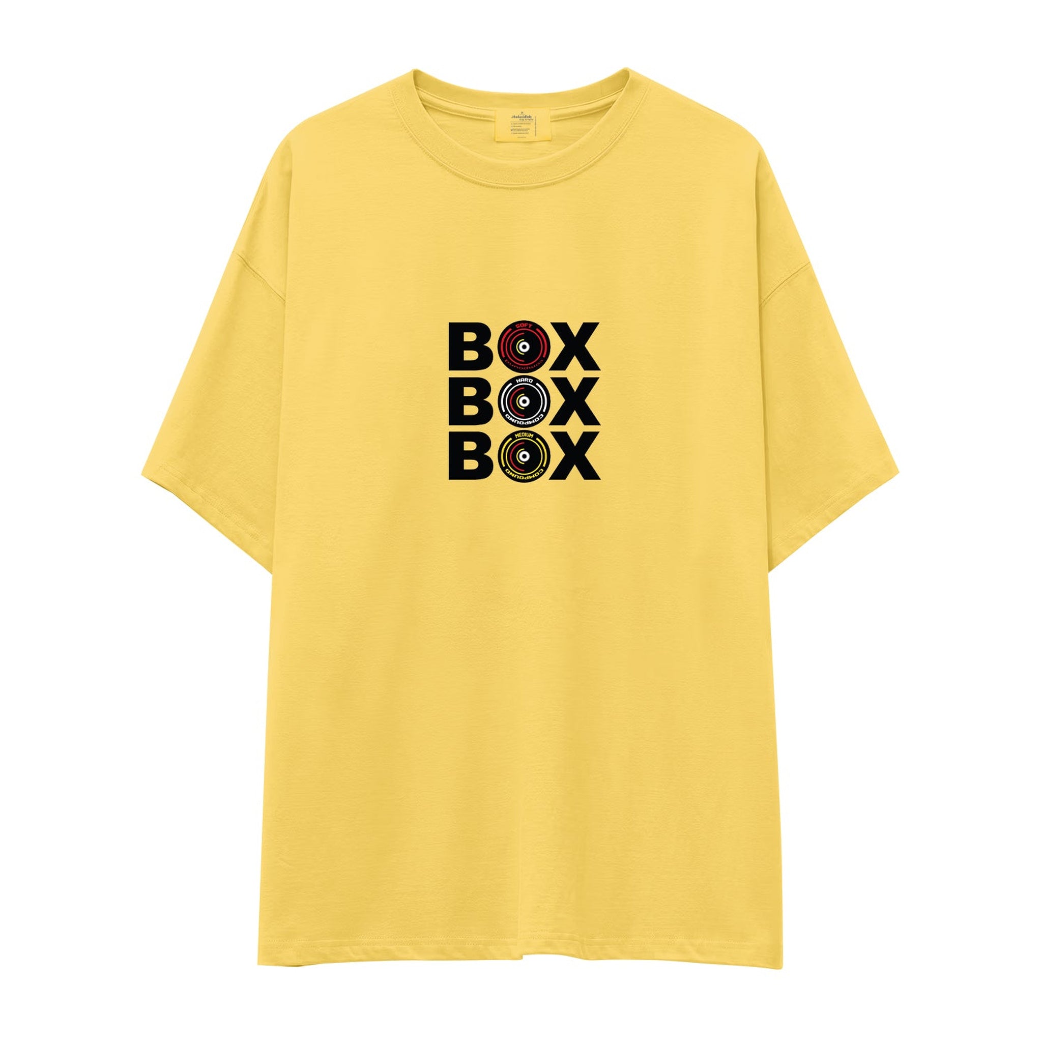 Box Box Box Oversize Tişört