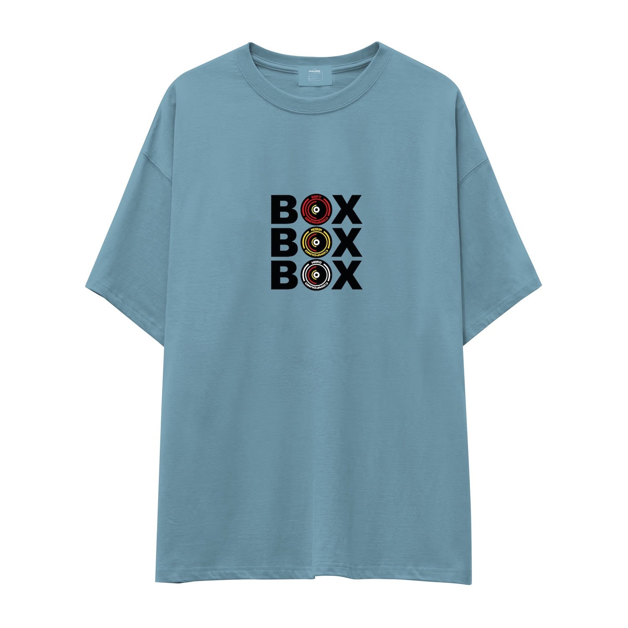 Box Box Box Oversize Tişört