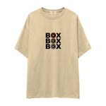 Box Box Box Oversize Tişört