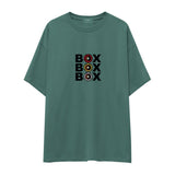 Box Box Box Oversize Tişört