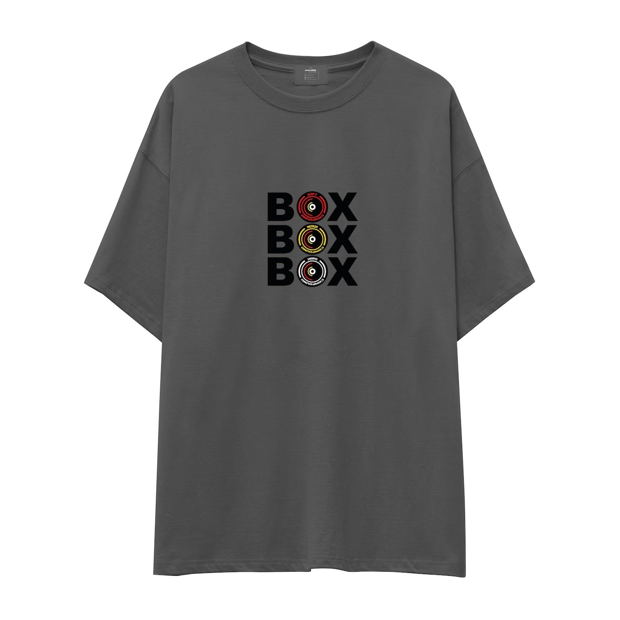 Box Box Box Oversize Tişört