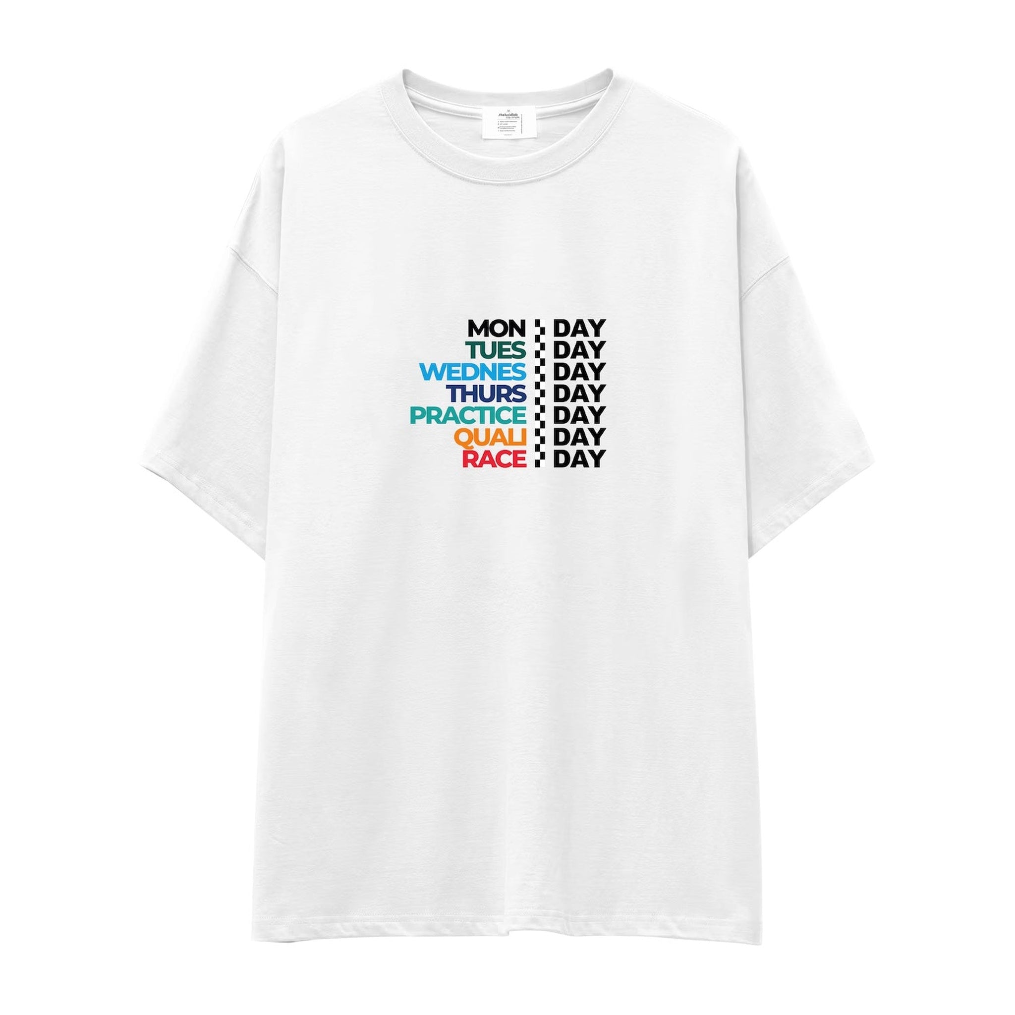 Formula 1 / Week Days Oversize Tişört