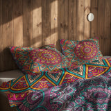 Mandala & Mor Mandala Çift Taraflı Nevresim Takımı