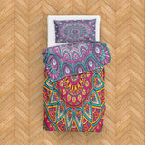 Mandala & Mor Mandala Çift Taraflı Nevresim Takımı