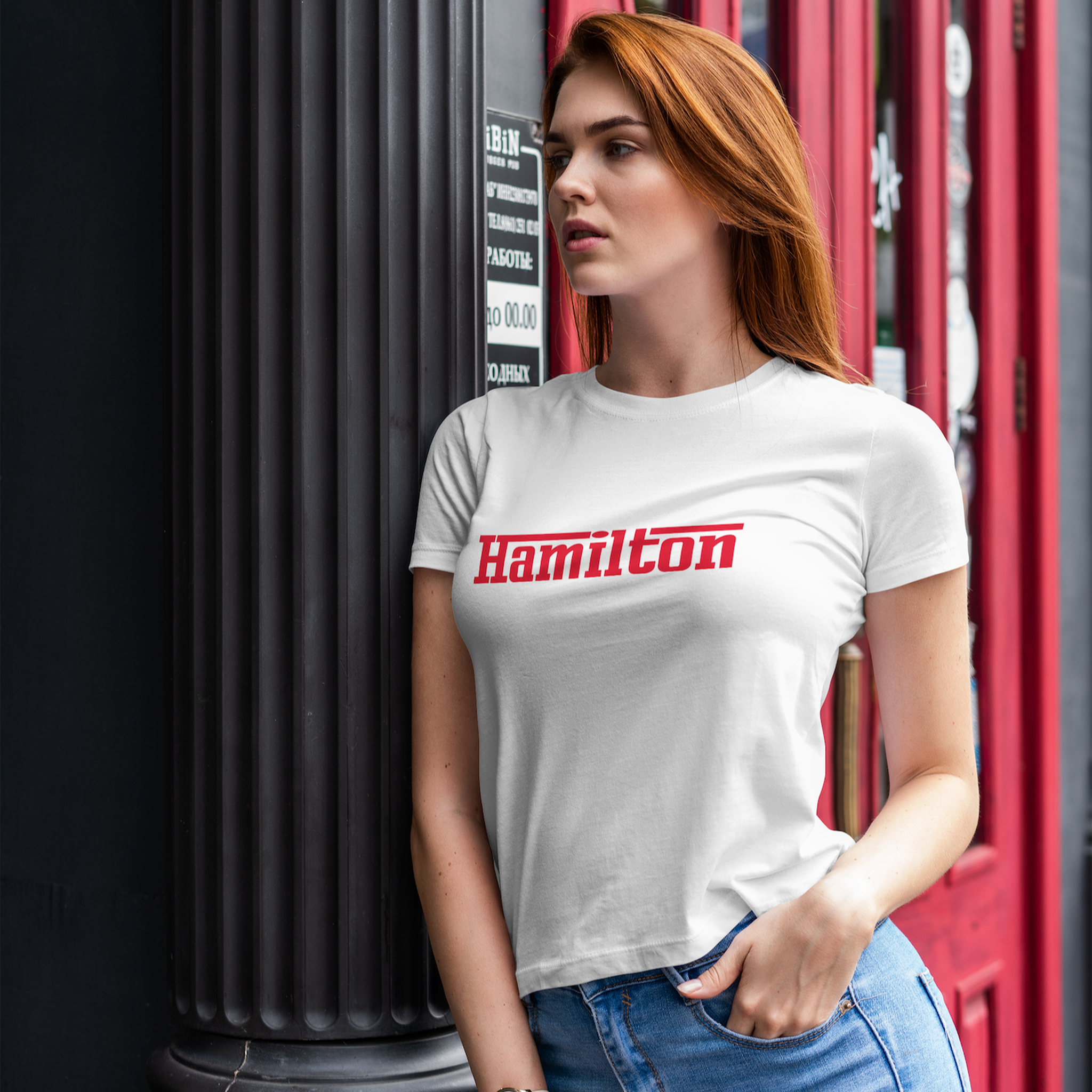 Hamilton / Ferrari Tişört