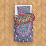Mandala & Mor Mandala Çift Taraflı Nevresim Takımı