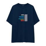 Formula 1 / Week Days Oversize Tişört