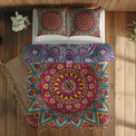 Mandala & Mor Mandala Çift Taraflı Nevresim Takımı