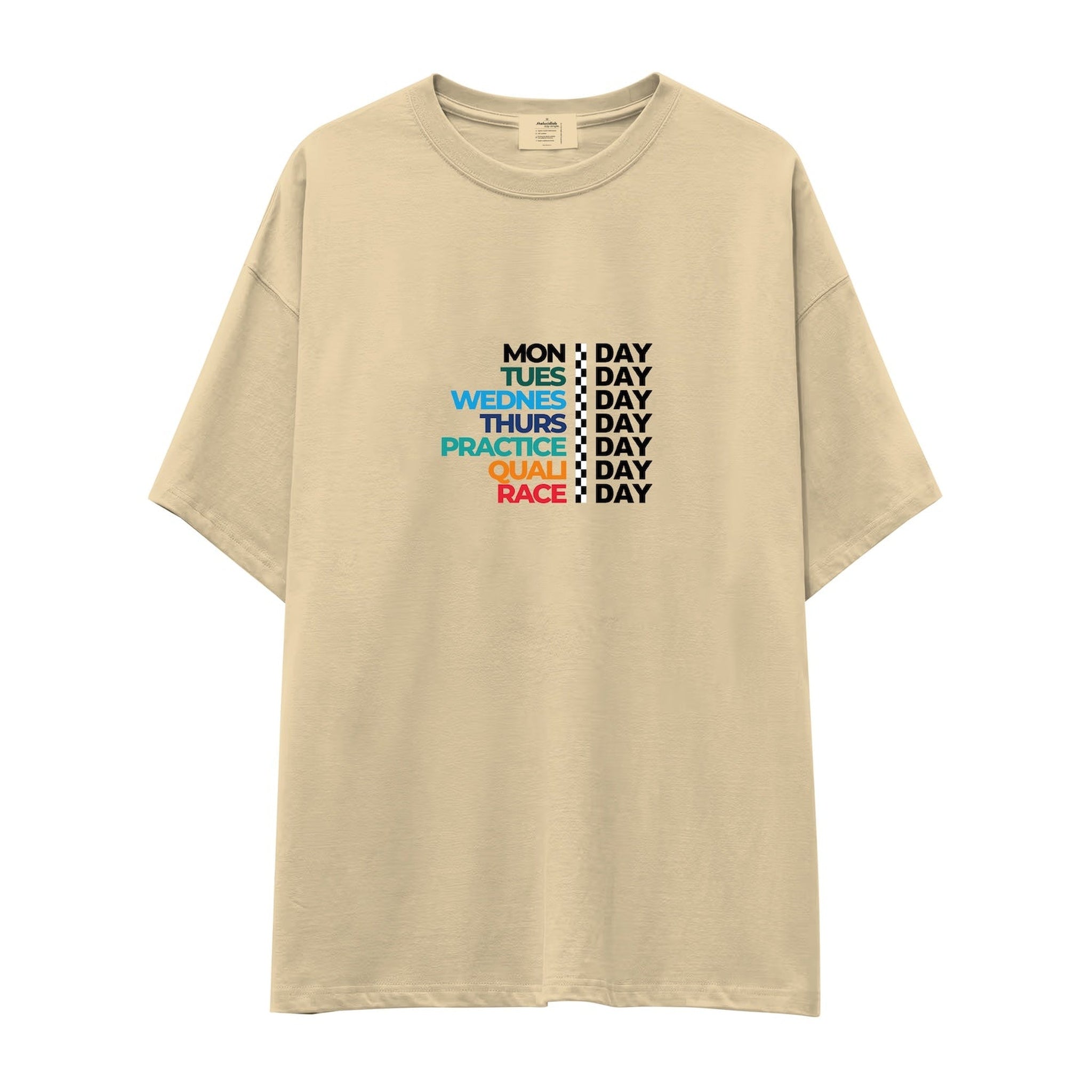 Formula 1 / Week Days Oversize Tişört