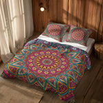 Mandala & Mor Mandala Çift Taraflı Nevresim Takımı