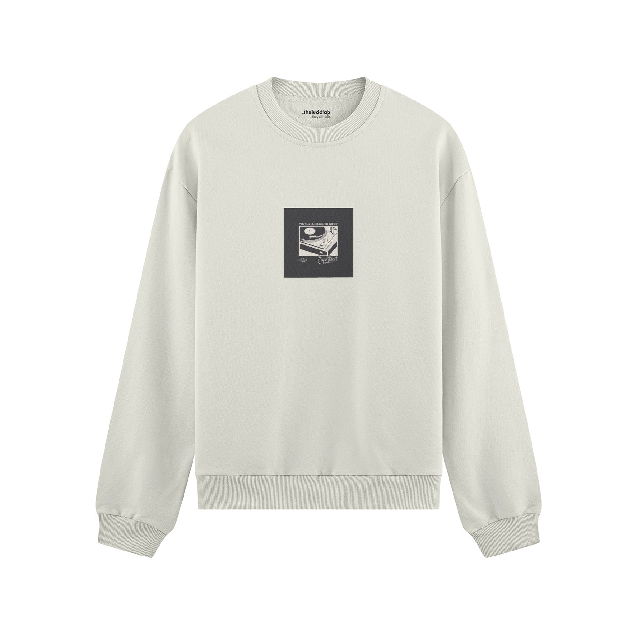 Vinyl Dreams Oversize Sweatshirt