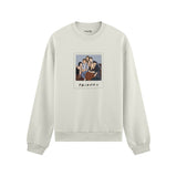 Friends Silüetli Oversize Sweatshirt