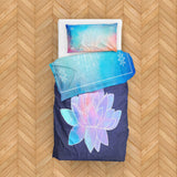 Lotus & Aura Mandala Çift Taraflı Nevresim Takımı