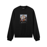 Friends Silüetli Oversize Sweatshirt