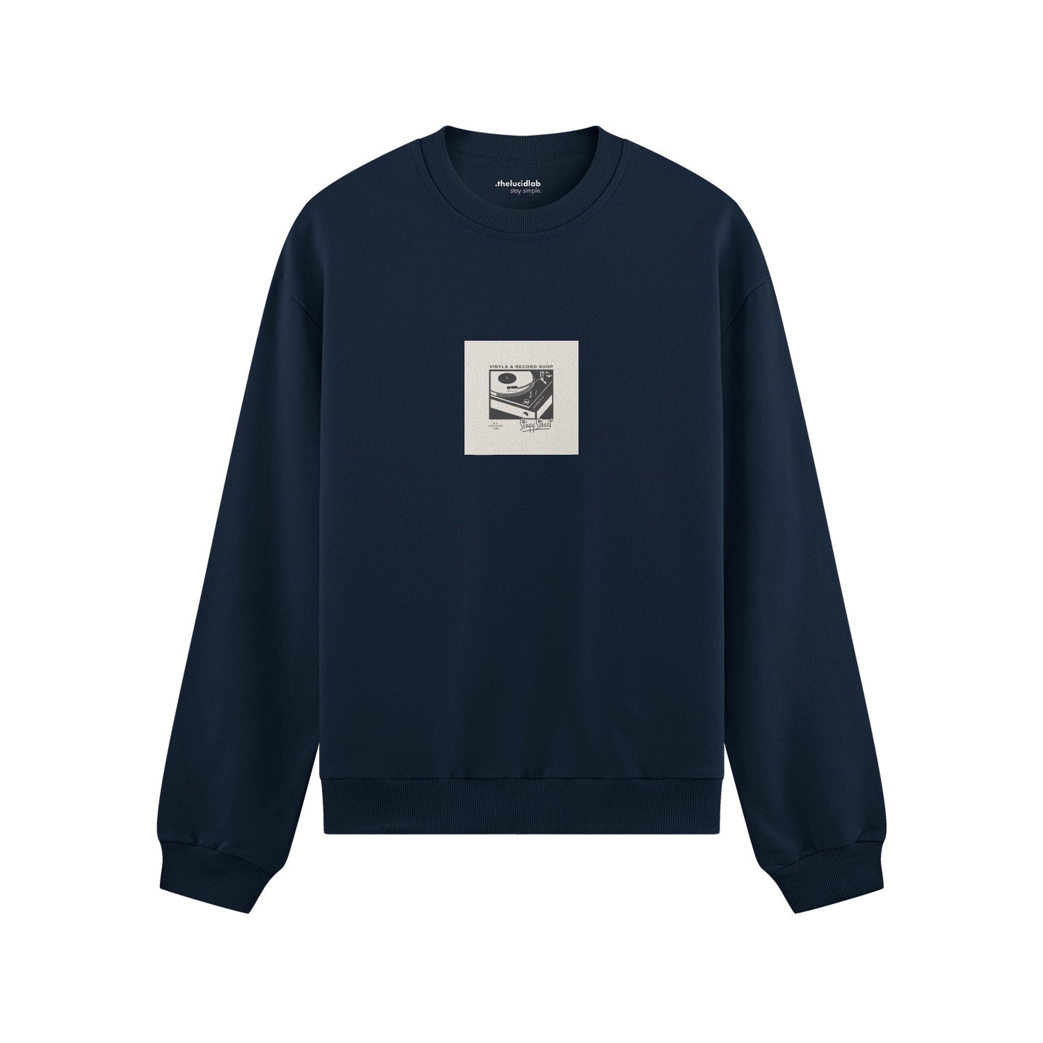 Vinyl Dreams Oversize Sweatshirt