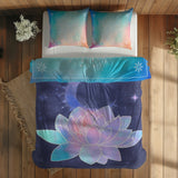 Lotus & Aura Mandala Çift Taraflı Nevresim Takımı