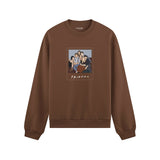 Friends Silüetli Oversize Sweatshirt
