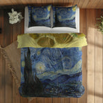 The Starry Night & Sunflowers Çift Taraflı Nevresim Takımı