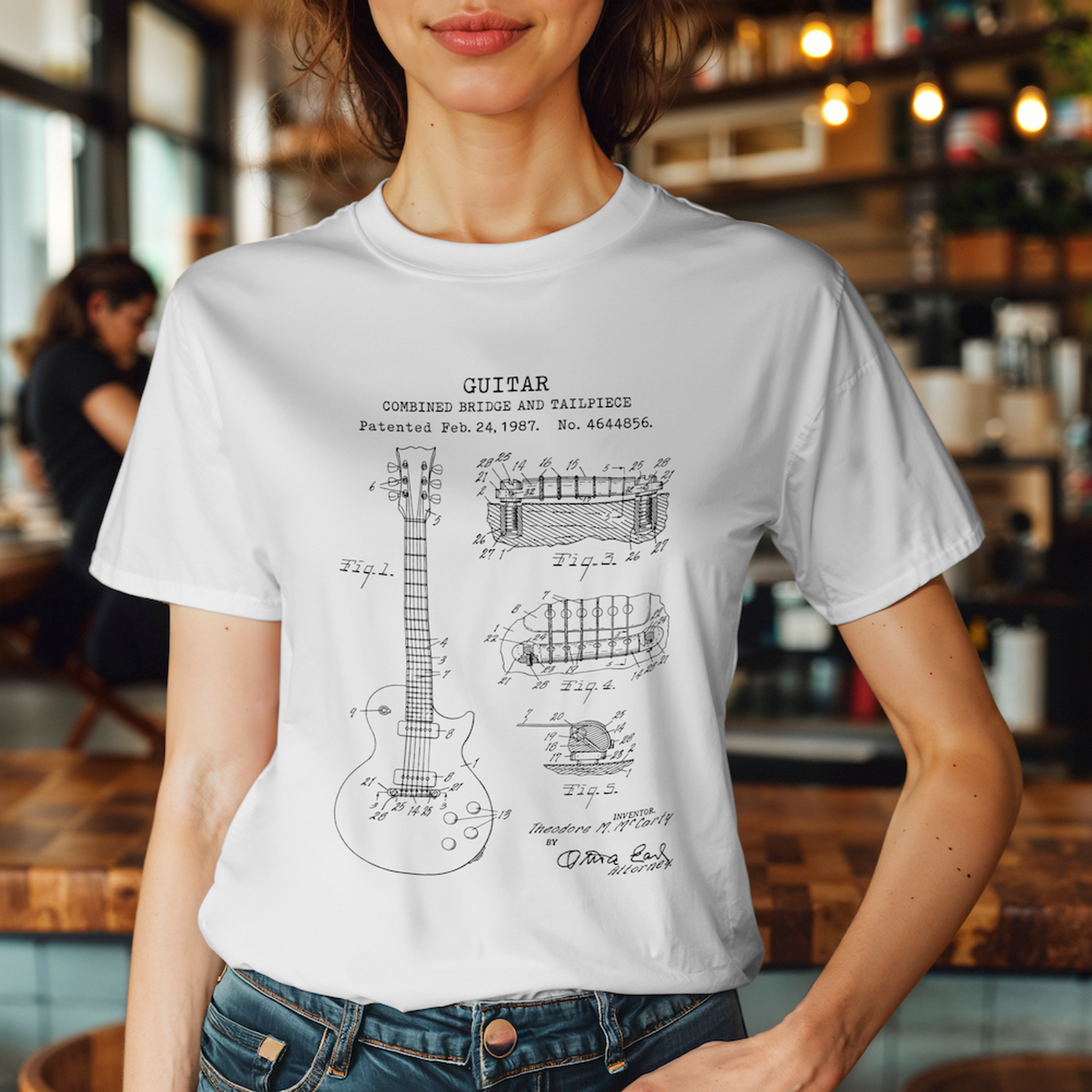 Gibson Les Paul Gitar Tişört