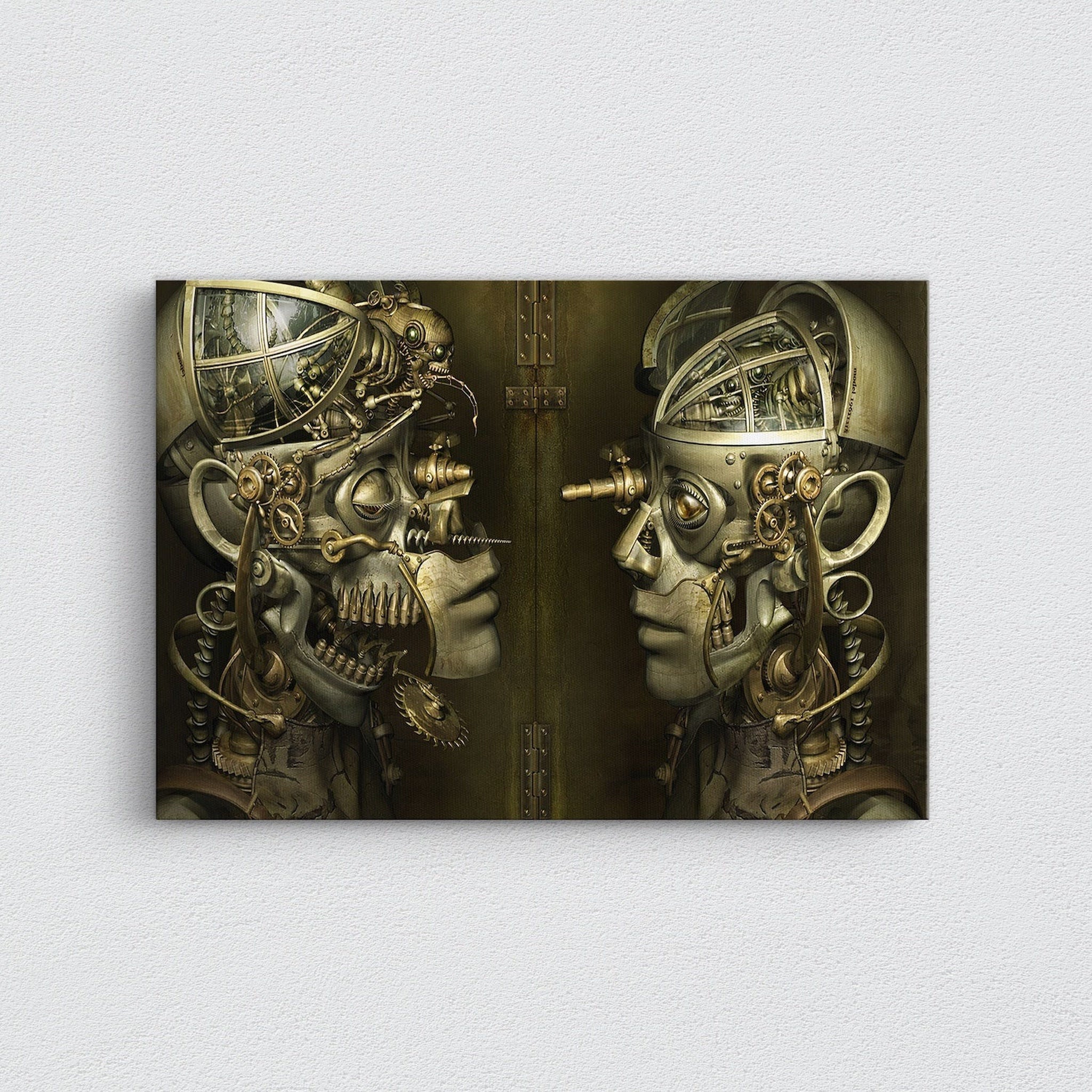 Mechanic Lovers / Steampunk Kanvas Tablo