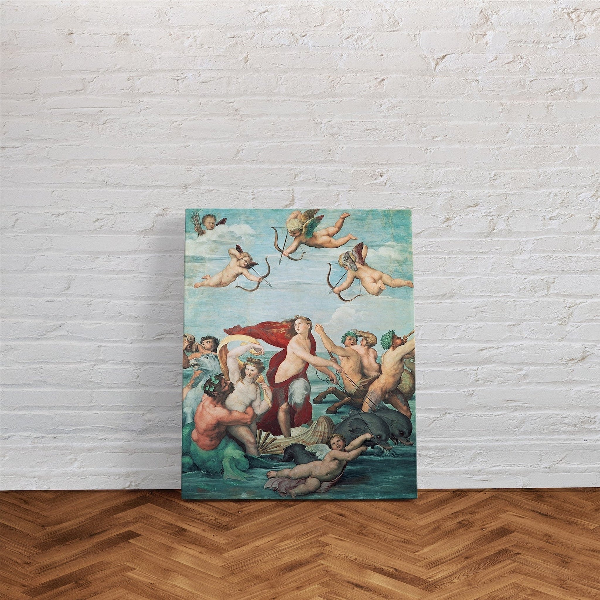 The Triumph of Galatea Kanvas Tablo