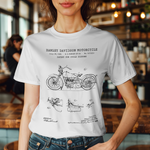 Harley Davidson Model 28B Motosiklet Tişört