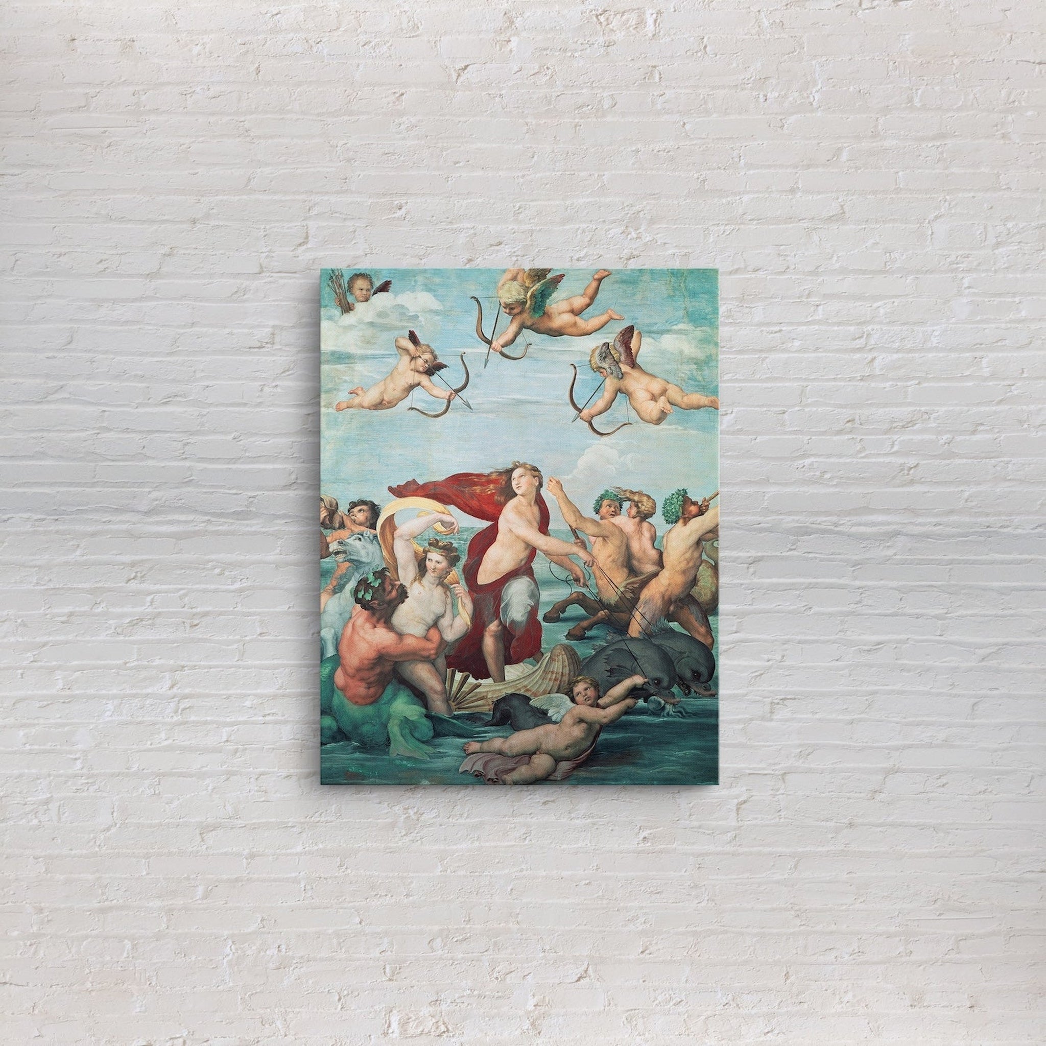 The Triumph of Galatea Kanvas Tablo
