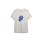 The Rolling Stones Blue Tişört — Ekru