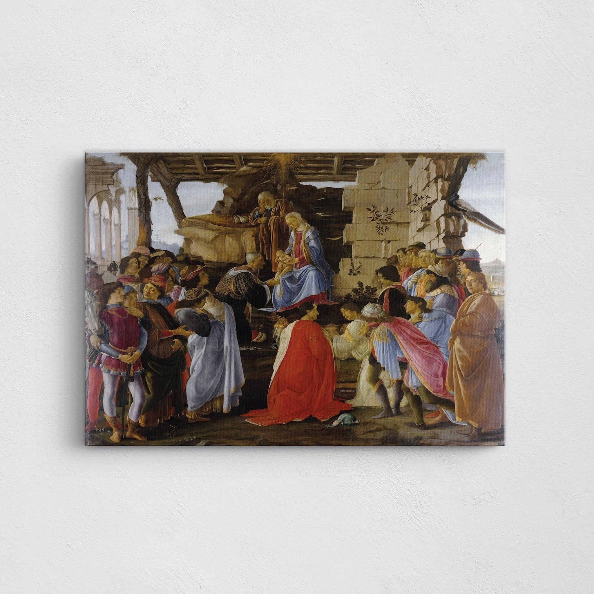 Adoration of the Magi Kanvas Tablo