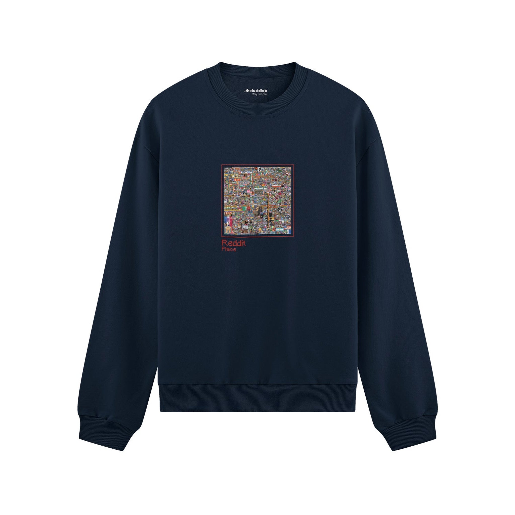 Reddit Place Oversize Sweatshirt