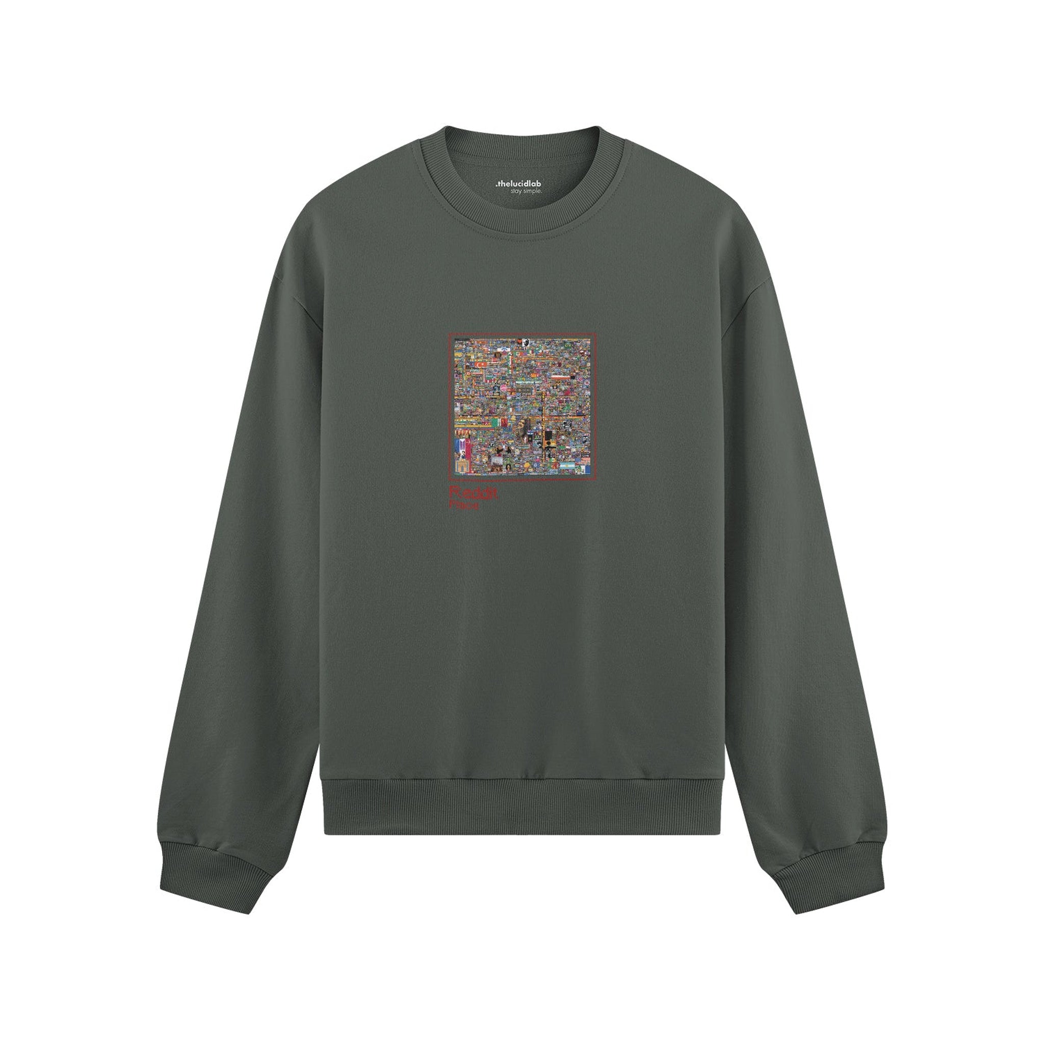 Reddit Place Oversize Sweatshirt