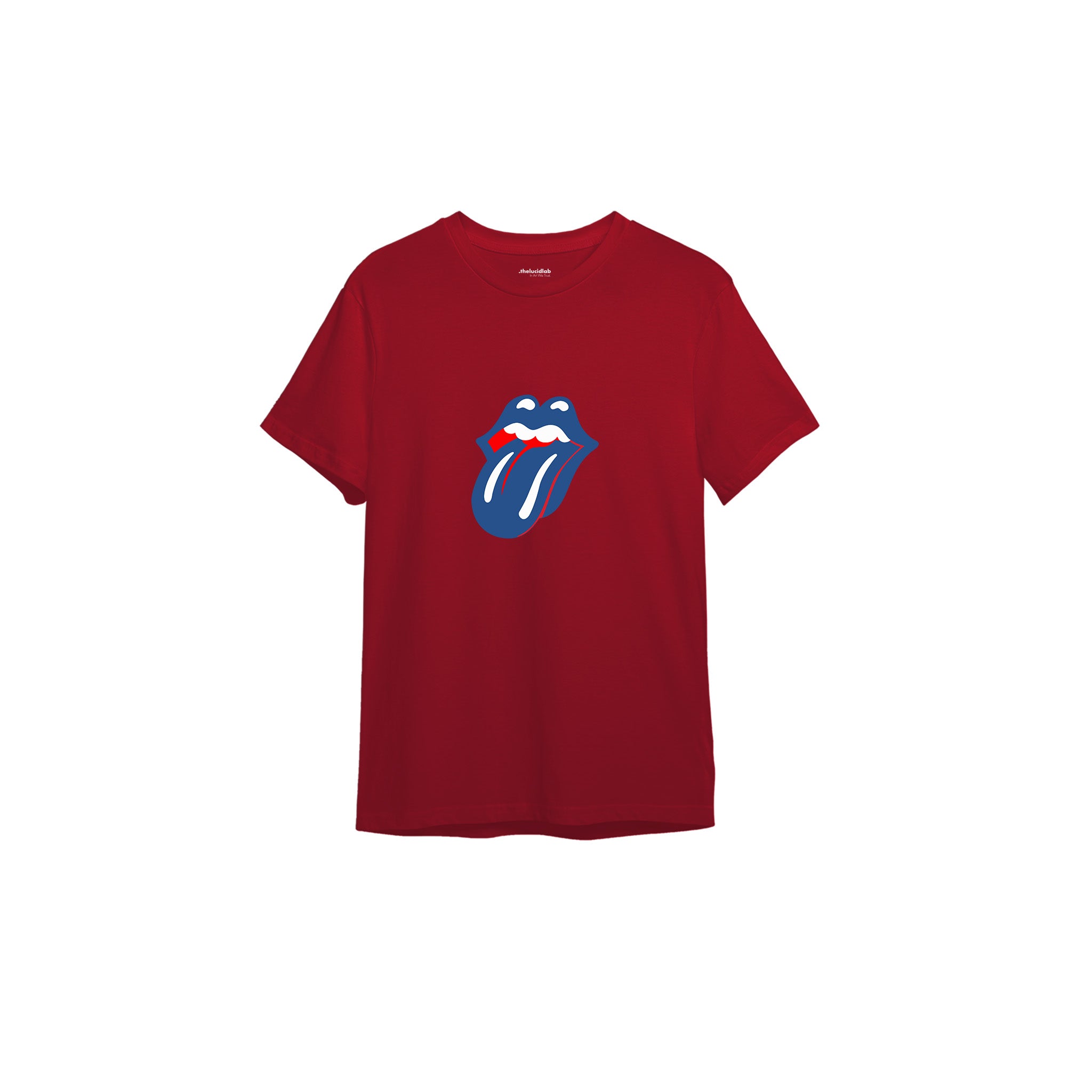 The Rolling Stones Blue Tişört — Kırmızı
