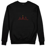 Brushstroke Christmas Tree Sweatshirt