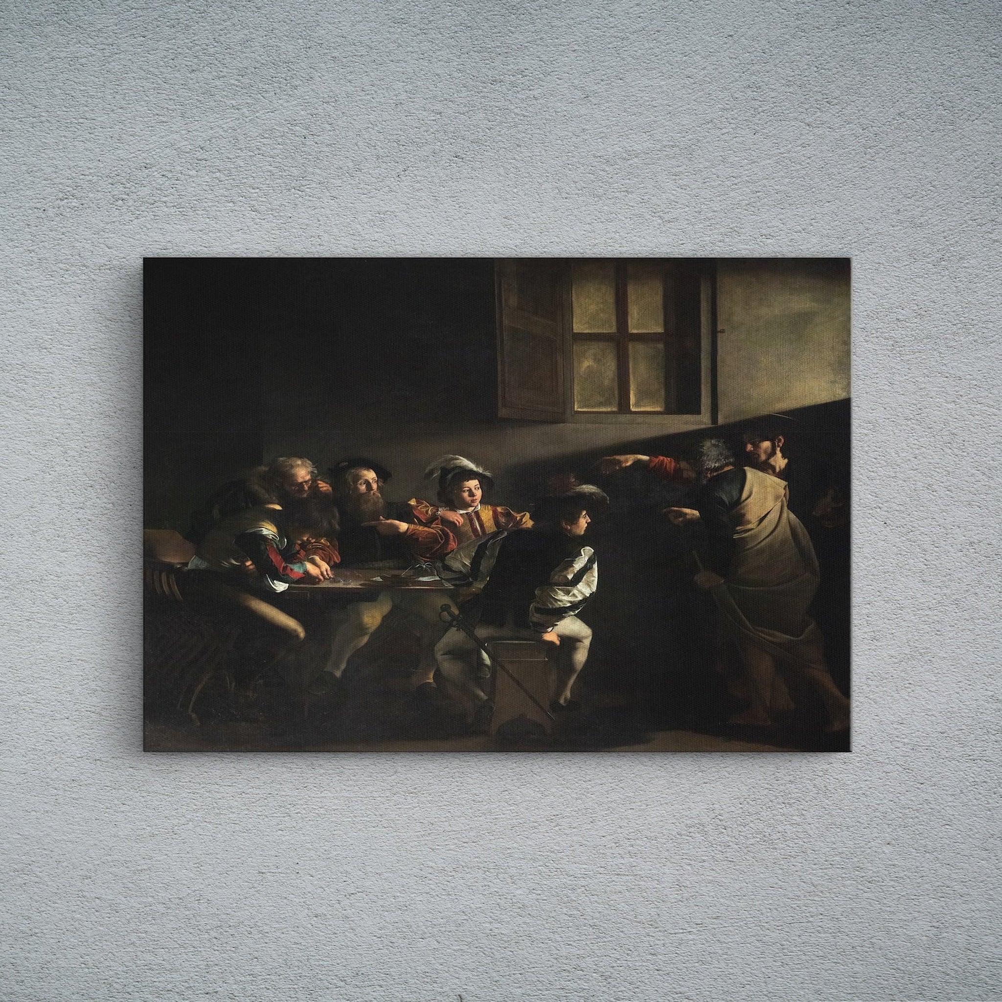 The Calling of Saint Matthew Kanvas Tablo