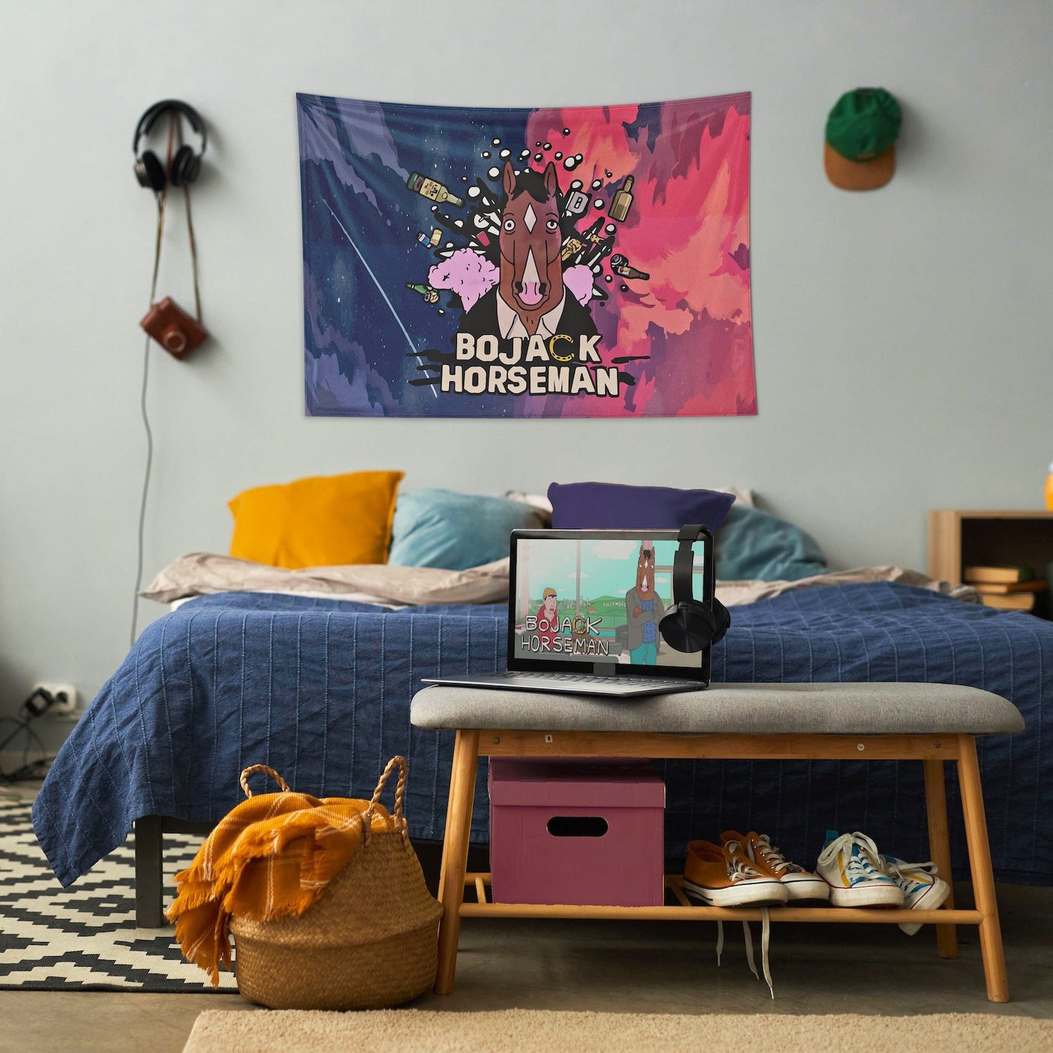 Bojack Horseman Duvar Örtüsü