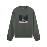 Muhammed Ali And Sonny Liston Usa 1965 Oversize Sweatshirt