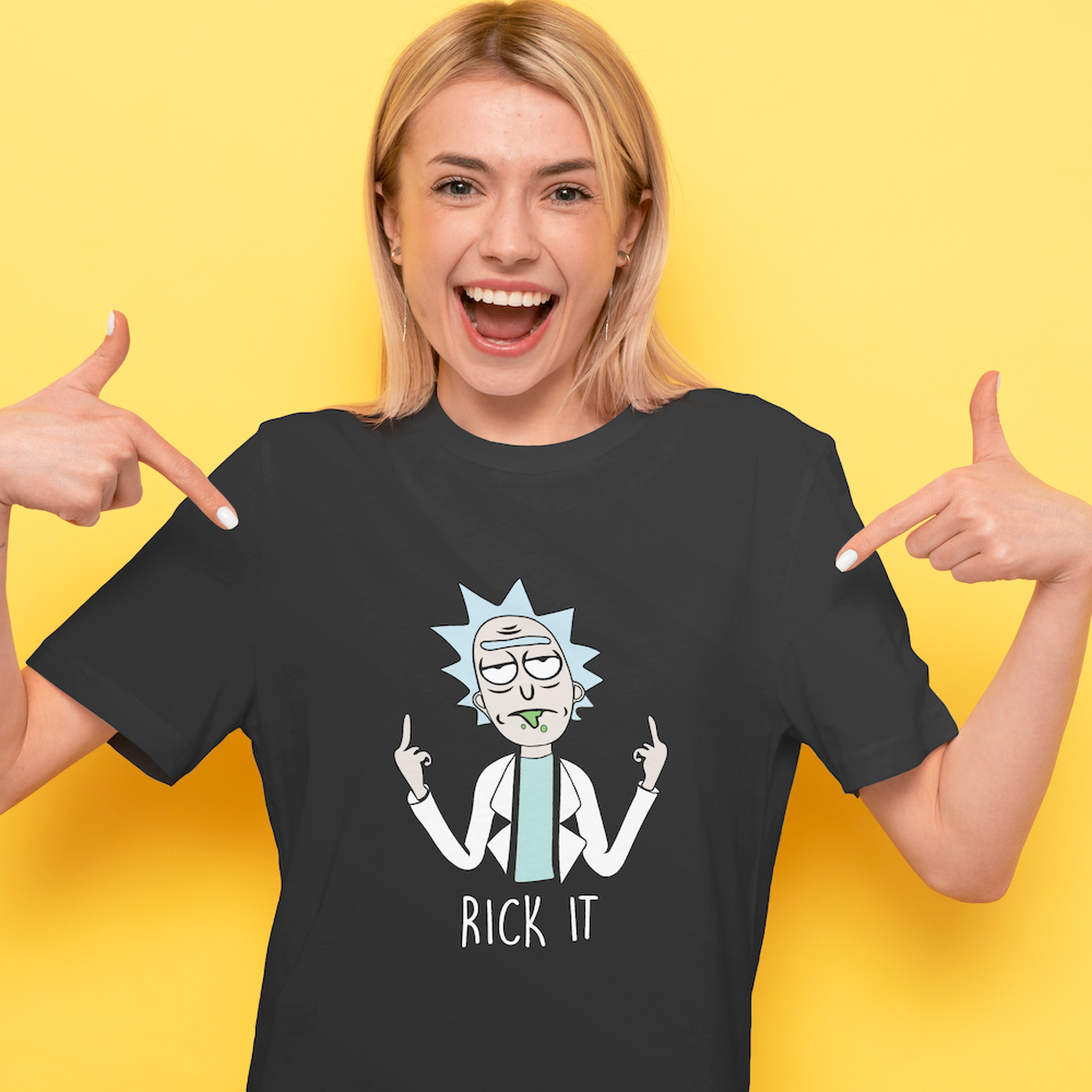 Rick It Tişört