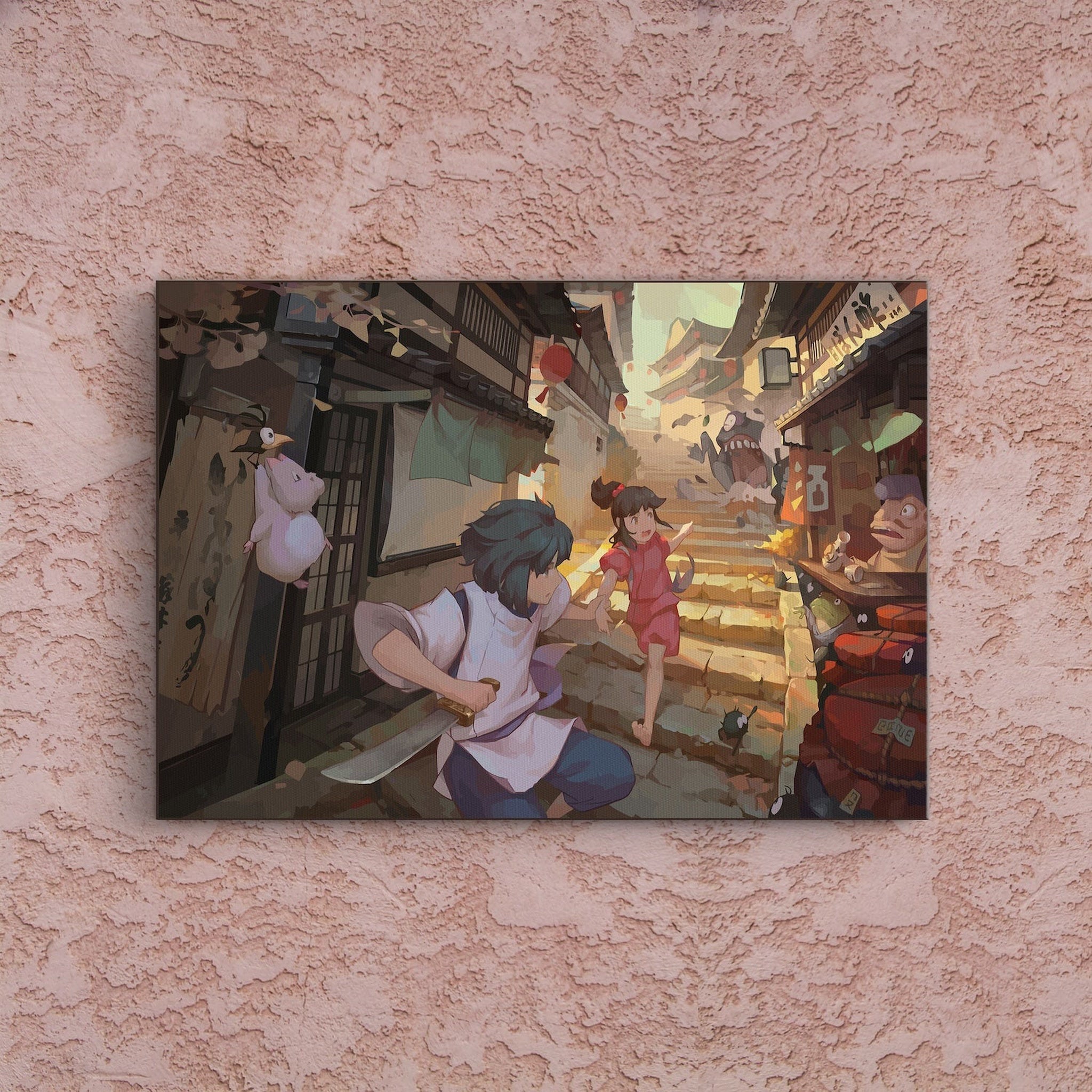 Spirited Away Kanvas Tablo