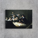 The Anatomy Lesson of Dr. Nicolaes Tulp Kanvas Tablo
