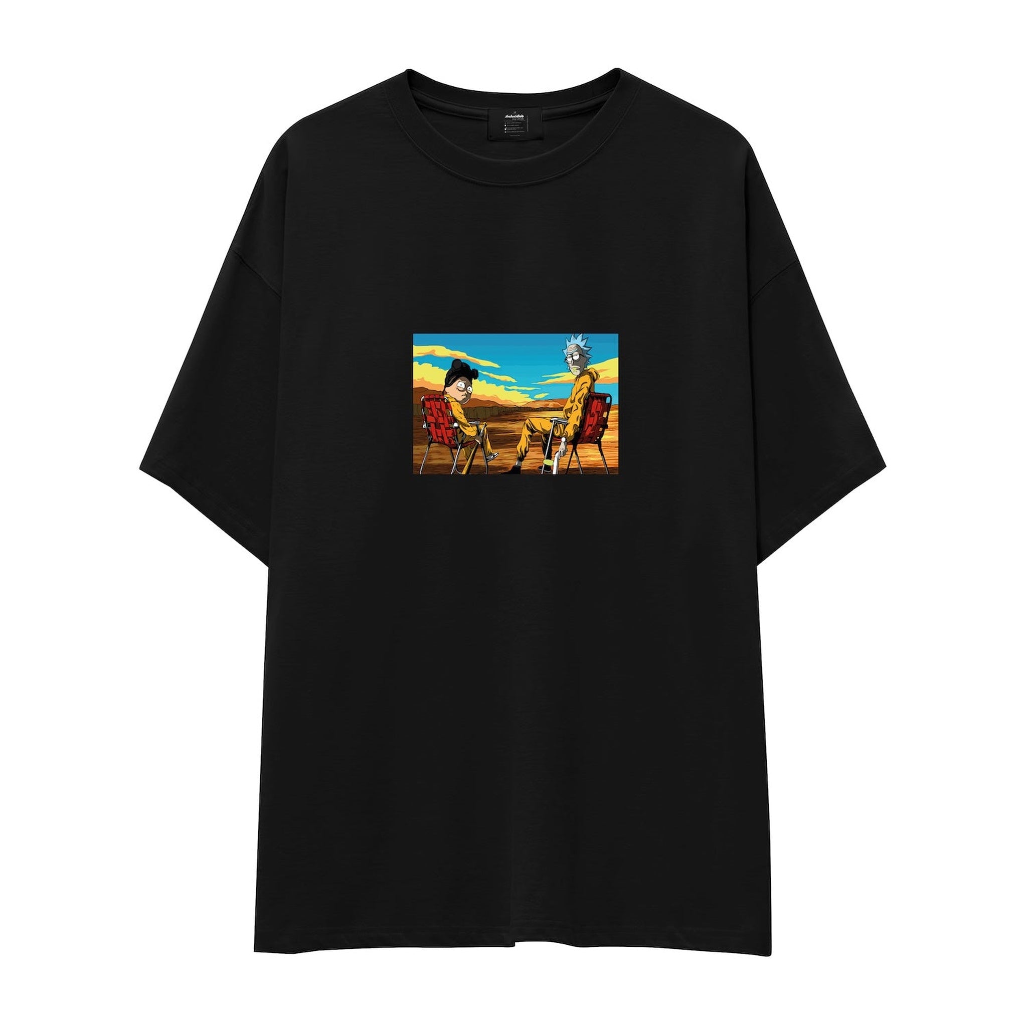 Breaking Bad / Rick and Morty Oversize Tişört