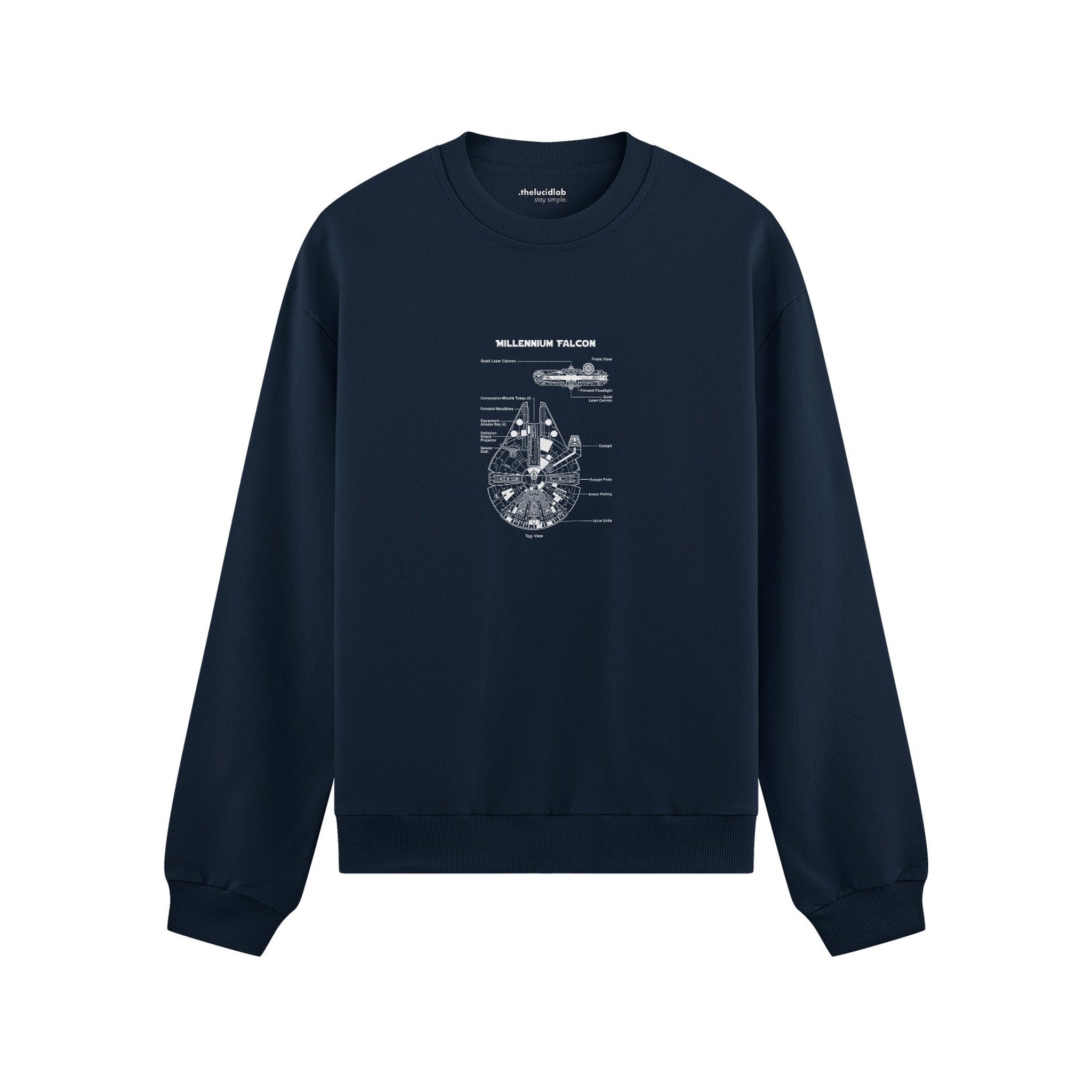 Millennium Falcon Oversize Sweatshirt