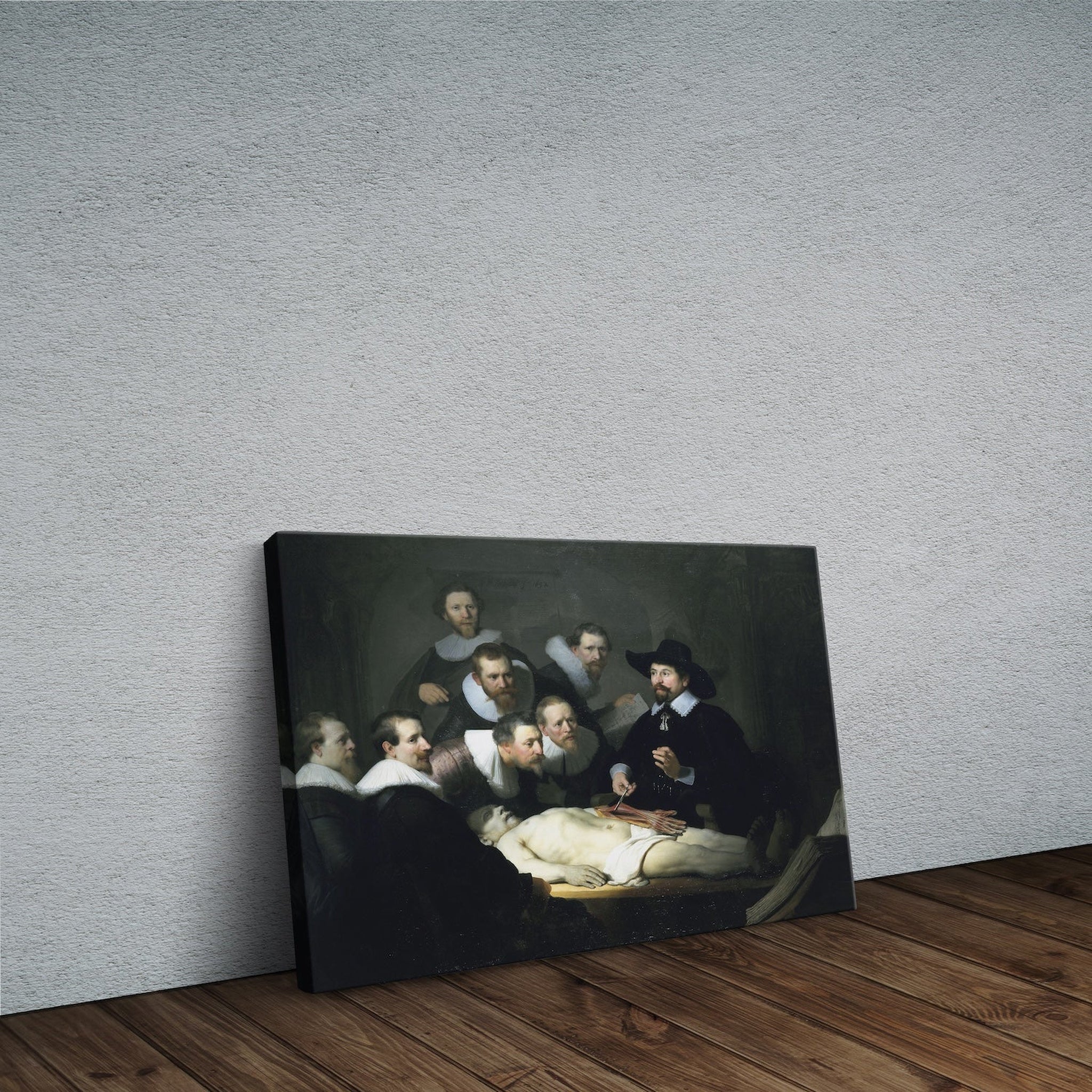 The Anatomy Lesson of Dr. Nicolaes Tulp Kanvas Tablo