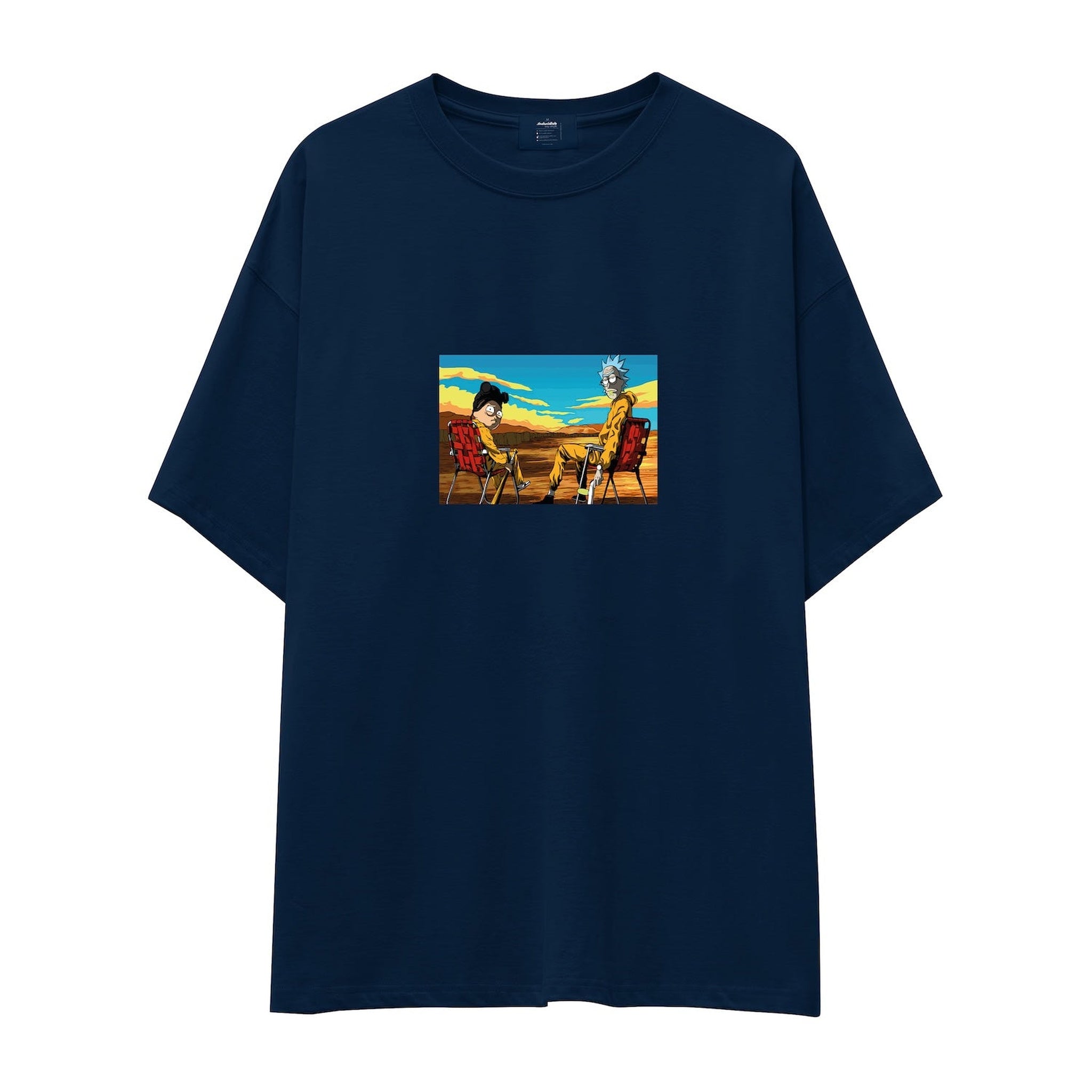 Breaking Bad / Rick and Morty Oversize Tişört