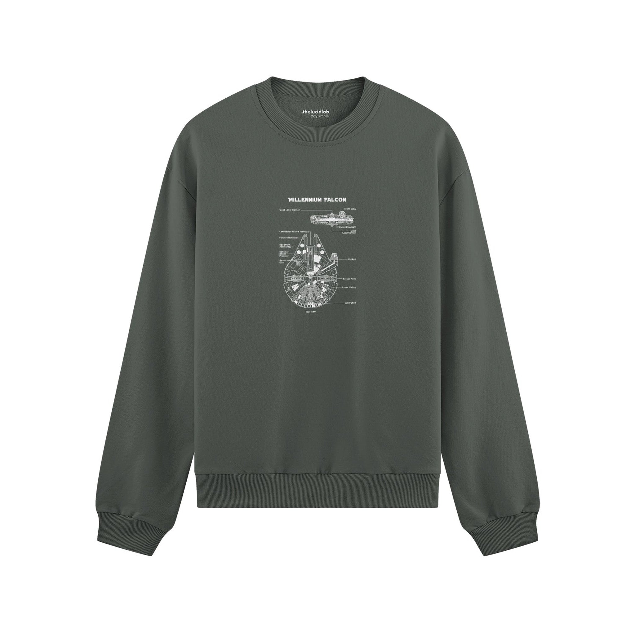 Millennium Falcon Oversize Sweatshirt