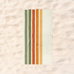Retro Lines Plaj Havlusu